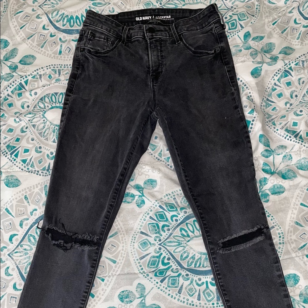 Old Navy Distressed Skinny Jeans